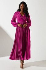 Coast Magenta Midi Dress