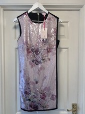 NEW £179 TED BAKER Pink Black