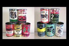5 vintage replica motor oil