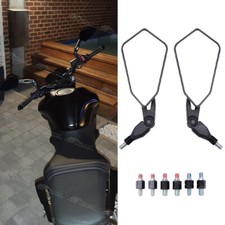 Pair Motorcycle Rearview Side