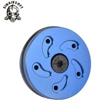 Airsoft Ball Bearing Piston Head Aluminium Whirlwind 5 holes Ver.2/3 AEG Gearbox