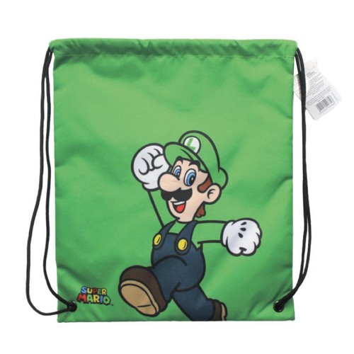 Mario bros drawstring bag - pe,