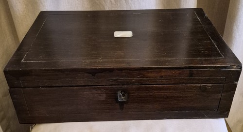 Victorian rosewood box mother - box,