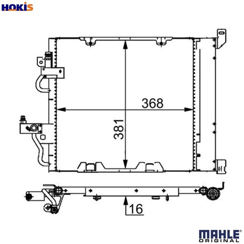 Condenser air conditioning - air, ac