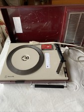 Philips Vintage Portable Record Player, Suitcase Style