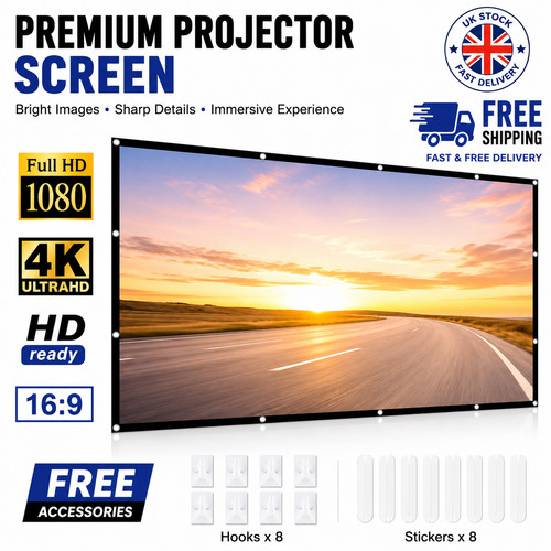 150 projector screen - 60"-150",
