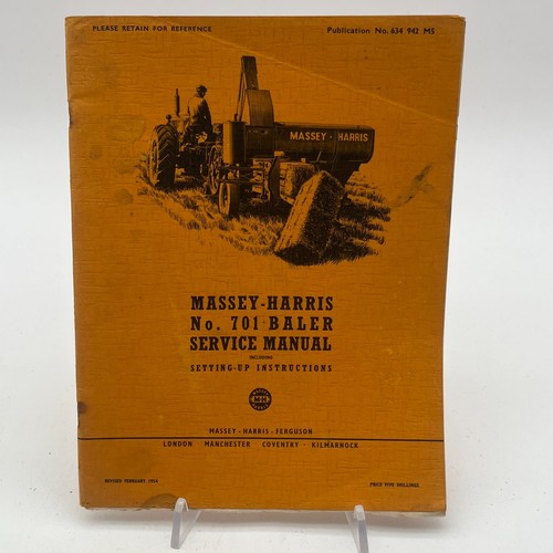 Massey harris 701 baler - 701,