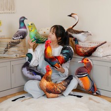 Simulation 3D Bird Plush Toy