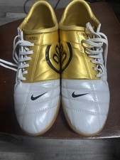 Nike Total 90 3 SP White Metallic Gold Size 11 Used Fast Free Shipping