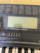 Vintage musical keyboard. Yamaha PSR 620 musical keyboard