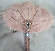 Blush Ostrich Feather Wedding