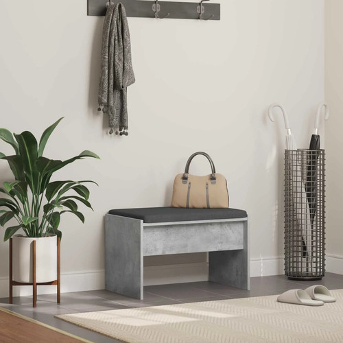 Walplus concrete grey hall - concrete,
