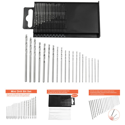 Mini micro drill bit set - drill,