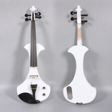 4/4 White Electric Violin
