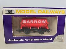Dapol B597 OO 12-Ton Tank Wagon Barrow no4 Model Railway Rolling Stock Boxed