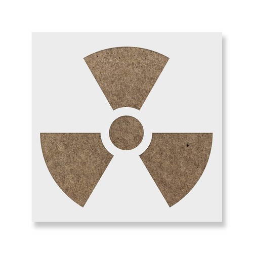 Radioactive stencil craft - stencil,