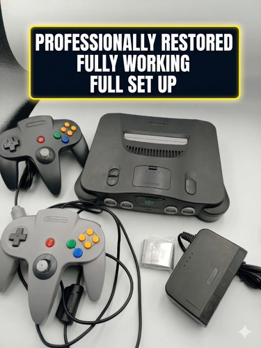 N64 nintendo console - n64,