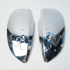 Fits For Honda S90 CS90Z S90Z Fuel Gas Tank Cover Chrome Set LR