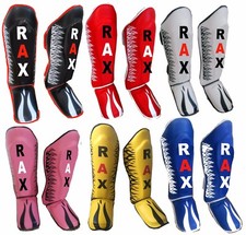 Kids Shin Guard Pads MMA Leg Foot Guards Muay Thai Kick Boxing MMA Pads Training