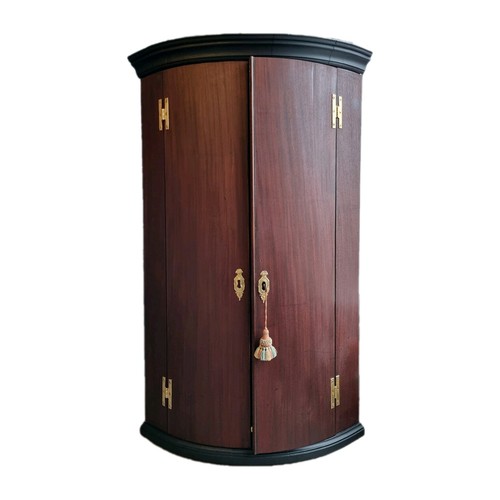 Antique mahogany corner wall - antique,