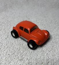 Vintage TONKA Mini Totes Volkswagen VW Beetle Bug Car - Orange  VGC