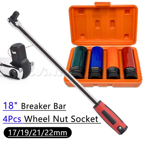 Long breaker bar and 4pcs - bar,