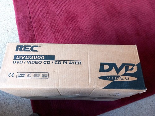 Rec dvd3000 dvd player - rec,