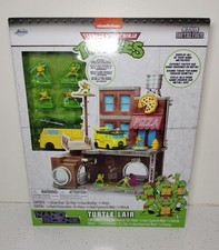 Teenage Mutant Ninja Turtles Turtle Lair Playset TMNT Nickelodeon Figures NEW