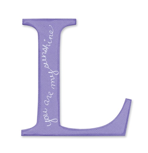 Sassy serif letter - serif,