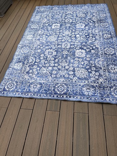 Blue and white vintage - and,