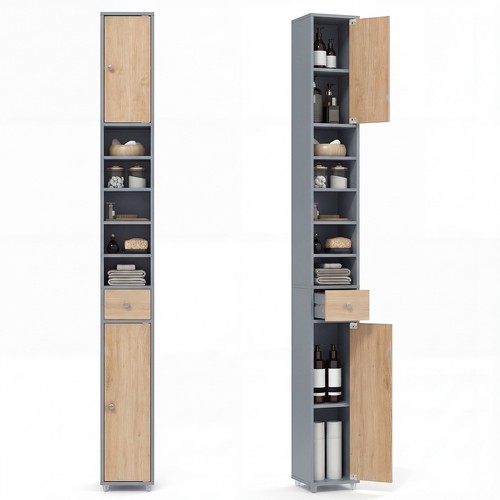 Costway slim bathroom - costway,