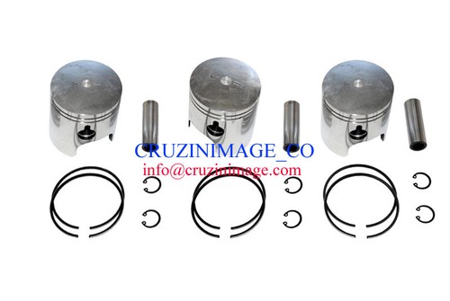 Suzuki gt750 pistons set - suzuki,