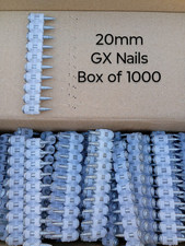 20mm Nails Suitable For Hilti GX3 , GX100 , GX120 Nail Guns Box of 1000 Nails