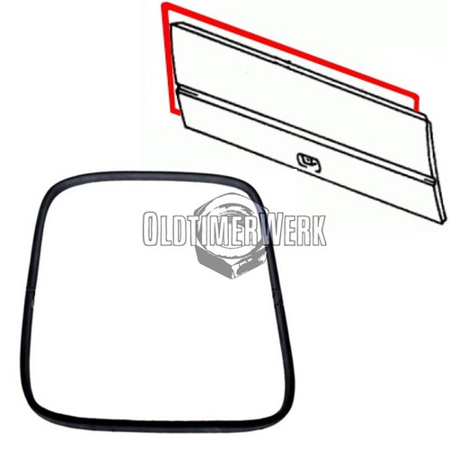 Gasket for lower - , flap