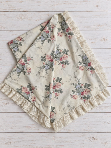 Vintage floral single duvet - floral,