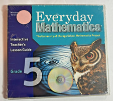 Everyday Mathematics Teacher's Lesson Guide Interactive CD Grade 5 New