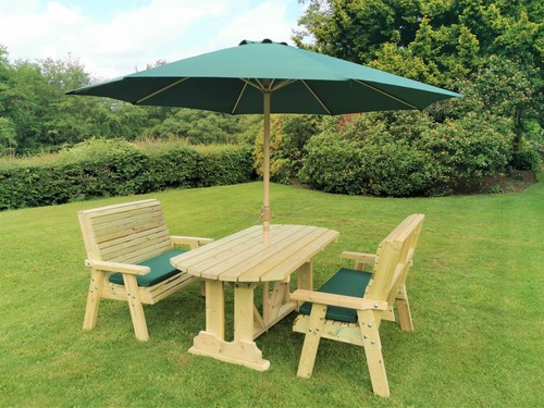 Wooden patio set - set,, garden