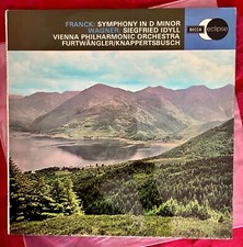FURTWANGLER, KNAPPERTSBUSCH Franck & Wagner LP vinyl DECCA, ECS 563
