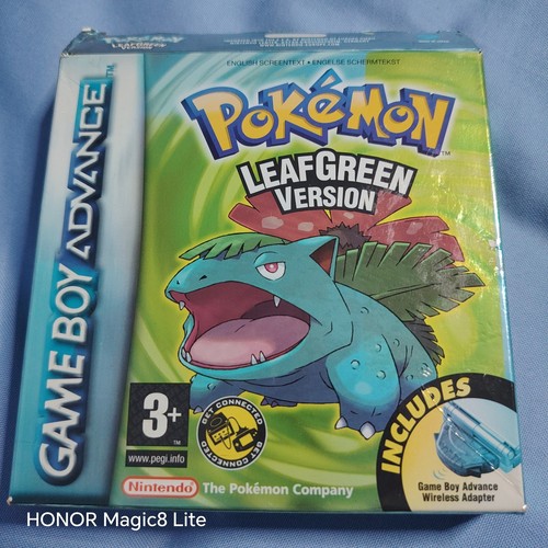 Pokémon leaf green gba - green,