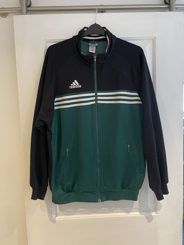 Adidas tracksuit top - full, zip