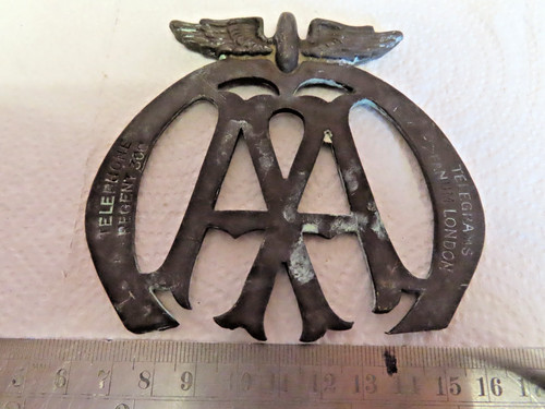 Brass early car - aa,