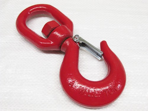 Large lifting swivel hook with - large,