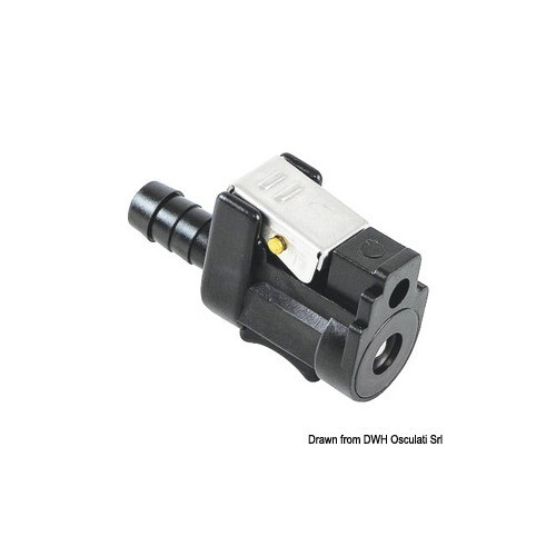 Female fuel connector for - fuel,