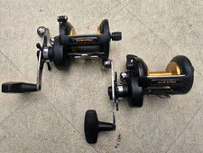 2x PENN 525 MAG XTRA ( USA) WITH TOURNAMAG SIDE PLATES