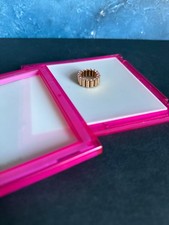 SWATCH BIJOUX LUSTRO RING PINK STONES SIZE 6 ORIG RECEIPT TIMES SQUARE