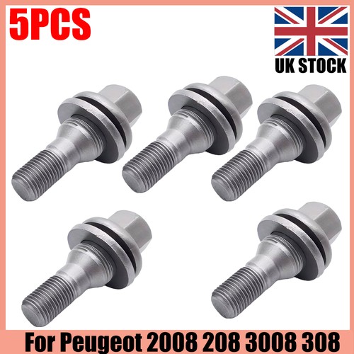 Wheel bolts nuts screws - 5x,