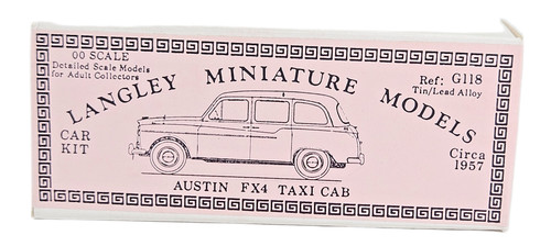 Langley miniatures models g118 - miniatures,