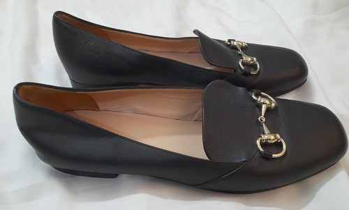 Gucci horsebit flat leather - gucci,