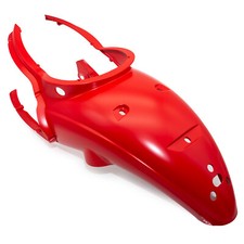 Piaggio rear fairing, red