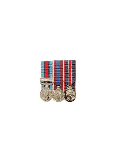 Court mounted miniature medal - mounted,
